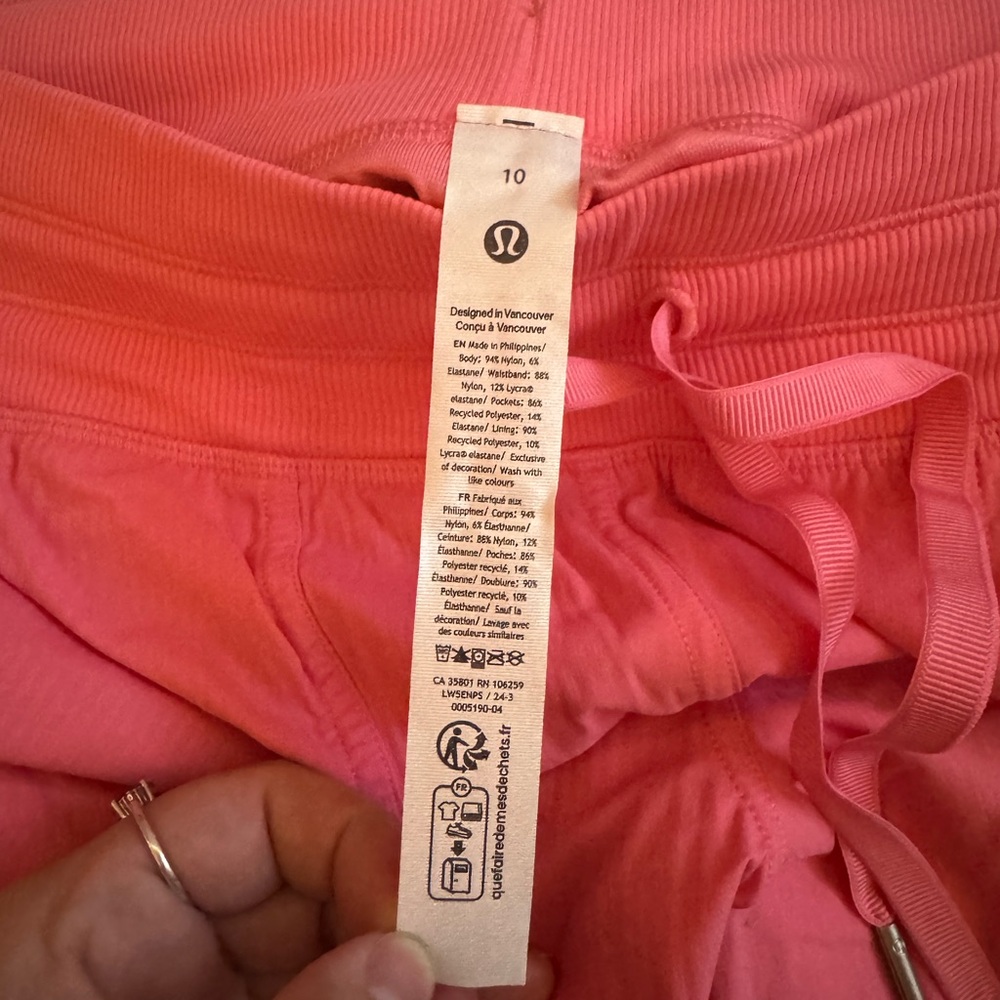 NWT Lululemon Dance Studio Mid-rise Jogger Lined - Picture 3 of 3